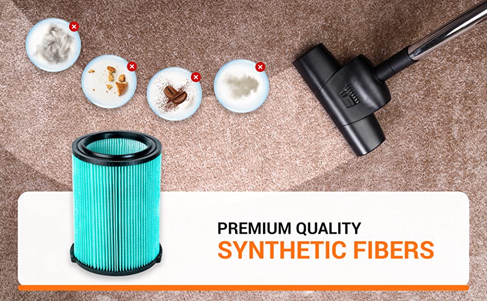VF6000 5-Layer Pleated HEPA Filter