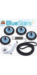 DC97-16782A 6602-001655 DC93-00634A DC61-01215B Dryer Belt & Pulley & Spring Kit