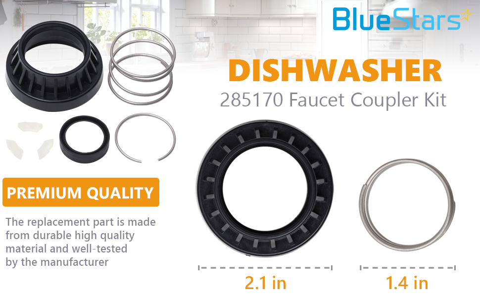 285170 Dishwasher Faucet Coupler Kit WP285170