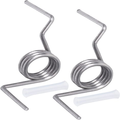 Ultra Durable DA81-01345B French Door Refrigerator Spring Replacement Part by BlueStars - Exact Fit for Samsung Refrigerators - Replaces DA61-07471A, DA81-01345A - PACK OF 2