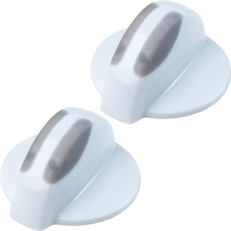 Ultra Durable BlueStars 134844410 Dryer Selector Knob - Compatible with Frigidaire Westinghouse Dryer - Replaces AP4339026, 1460965, 134844410, 134034900, 134034910 - Pack of 2