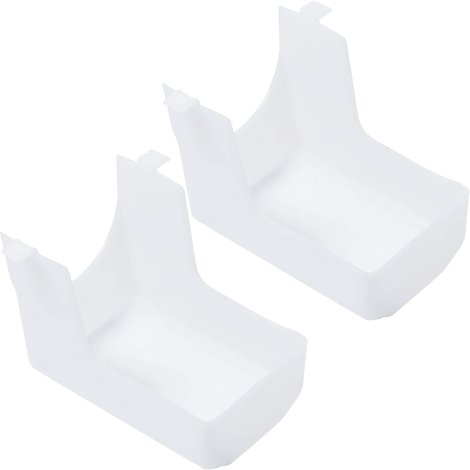 Ultra Durable 99110437 Range Hood Light Lens Replacement Part by BlueStars - Exact Fit for Broan Range - Replaces 88169 E2099110437 S99110437 AP3379470 - PACK OF 2