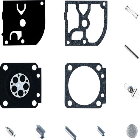 BlueStars Wear-Resistant ZAMA RB-66 Carburetor Rebuild Kit Exact fit for Sthil 017 018 MS170 MS180 BG75 FC55 FC75 FC85 FS46 FS55 FS75 FS80 FS85 FS4137 HL75 HS75 HS80 and Many More ZAMA Chainsaw