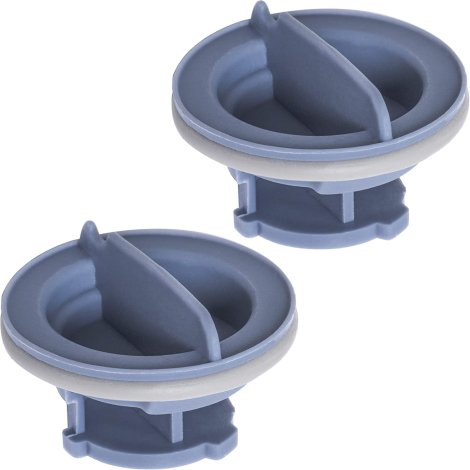 [UPGRADED] PACK OF 2 Ultra Durable 8558307 Dishwasher Dispenser Cap Replacement Part by BlueStars – Exact Fit For Whirlpool & Kenmore Dishwashers - Replaces 8193984 8539095 PS11746426 AP6013204