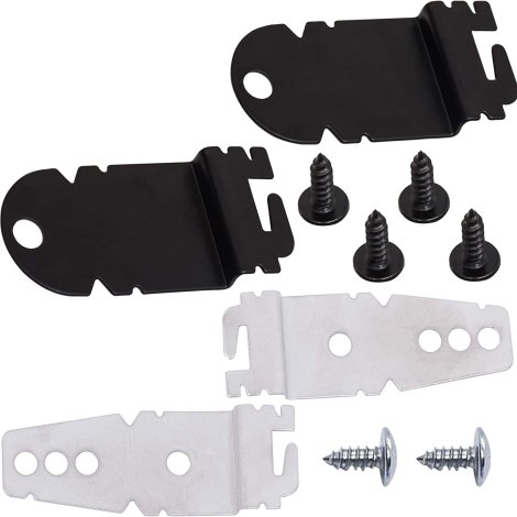 Ultra Durable 8212560 & 8269145 Dishwasher Side Mounting Bracket Kit with Screws Replacement by BlueStars - Exact Fit for KitchenAid Whirlpool Kenmore Dishwashers