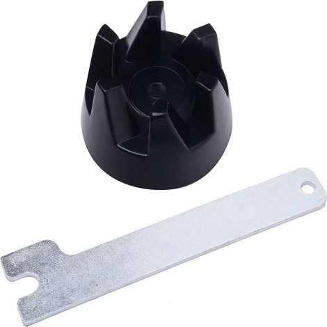 Ultra Durable 9704230 Blender Drive Coupler with Spanner Kit Replacement Parts by BlueStars - Easy to Install - Exact Fit for KitchenAid KSB5WH KSB5 KSB3 Blenders - Replaces WP9704230VP WP9704230 PS11746921