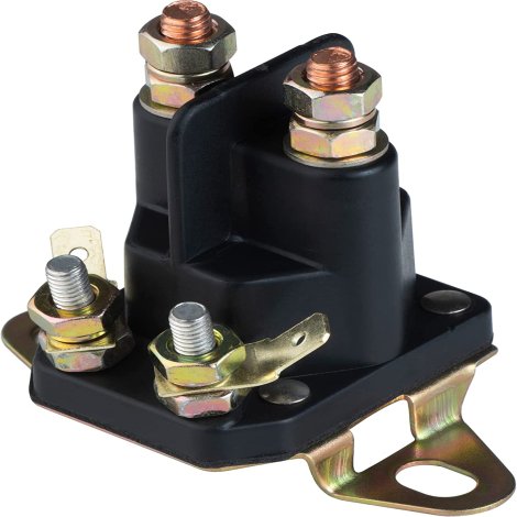 BlueStars Premium Quality 117-1197 Starter Solenoid 12V 4 Terminal for Lawnmowers Replacement Part Exact Fit for Toro 117-1197