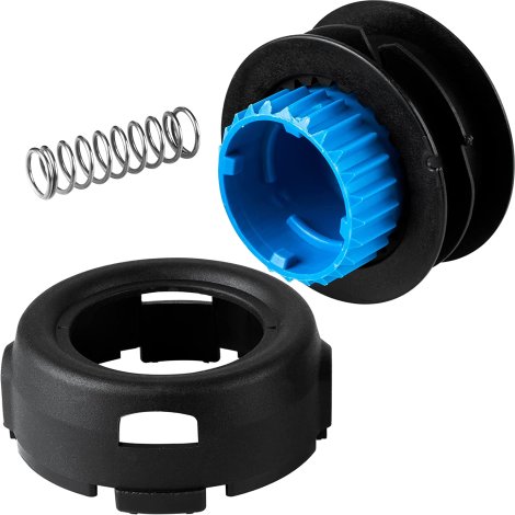 BlueStars Ultra Durable Trimmer Head Kit 544044402 Head Housing 537186001 537185801 537185701 Spool Bump Knob Spring Exact Fit for S35 (2004-01), T35X (2007-03) Trimmer Heads Models and More