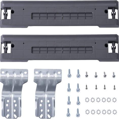 BlueStars Ultra Durable SKK-7A Stacking Kit Replacement Part Exact Fit for Samsung 27 Inch Front Load Washers and Dryers - Replaces SK-5A SK-5AXAA