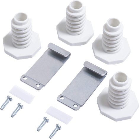 Ultra Durable W10869845 Dryer Stack Kit Replacement by BlueStars – Easy to Install - Exact Fit For Whirlpool Standard & Long Vent Dryers - Replaces W10298318 W10761316 W10298318RP AP6047938 PS3407625