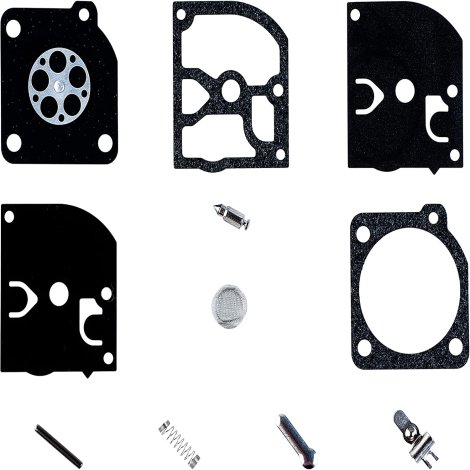 BlueStars Wear-Resistant ZAMA RB-39 Carburetor Carb Repair Kit Gasket Exact fit for Zama RB-39 Homelite 250 McCulloch 38cc Chainsaw