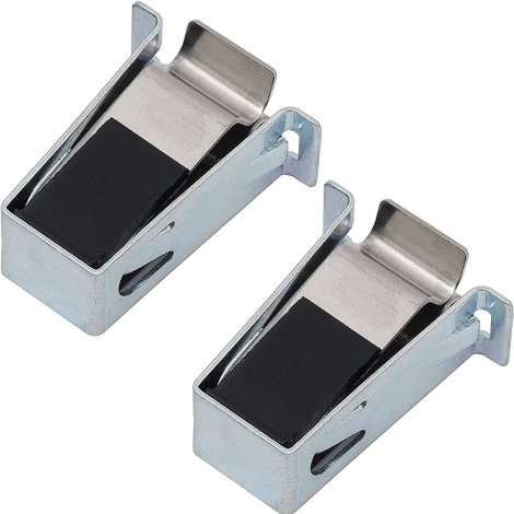 Ultra Durable W10111905 Dryer Door Catch Replacement Part by BlueStars - Easy to Install - Exact Fit for Whirlpool & Kenmore Dryers - Replaces AP4364920 PS2341298 8572982 - PACK OF 2