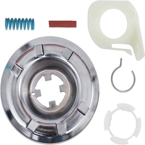 Ultra Durable 285785 Washer Clutch Kit Replacement by BlueStars - Exact Fit for Whirlpool & Kenmore Washers - Simple Instruction Included - Replaces 285331 3351342 3946794 3951311 AP3094537