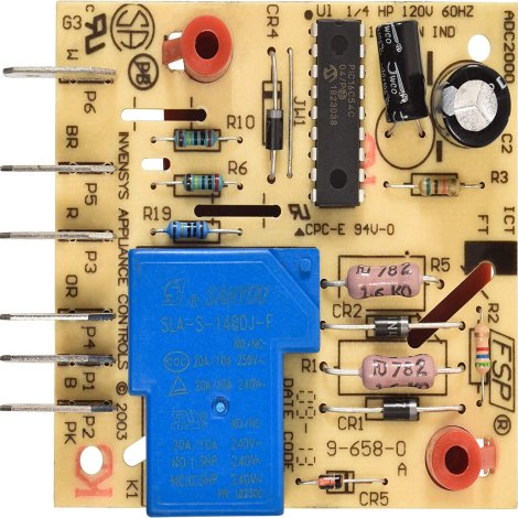 Ultra Durable W10352689 Refrigerator Main Control Board Replacement Part by BlueStars - Exact Fit For Whirlpool & Kenmore Refrigerators - Replaces WPW10352689 AP6020253 PS11753571 4388931