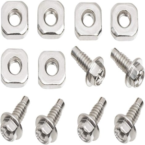 Lifetime Warranty 279393 Dryer Terminal Block Screw Kit Replacement Part by BlueStars - Exact Fit for Whirlpool Kenmore Maytag Dryers - Replaces 279393D 279393VP AP3020386 3184 PS334188 - PACK OF 6