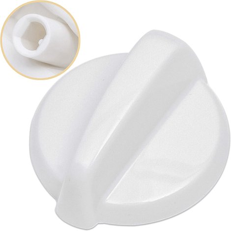 Ultra Durable WB03T10282 Range Infinite Switch Knob Replacement Part by Blue Stars - Exact Fit for GE & Hotpoint Ranges - Replaces 1461063 AP4345833 PS2321074